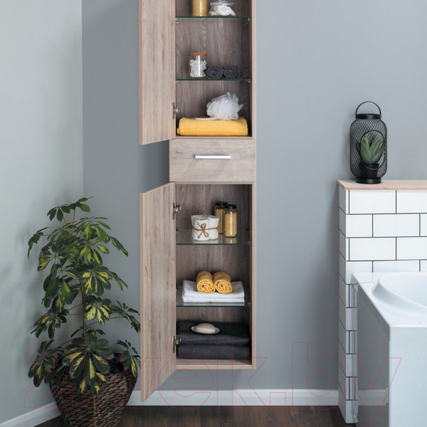 Изображение товара Шкаф-пенал для ванной Dreja 35 / 77.0304D (дуб кантри)