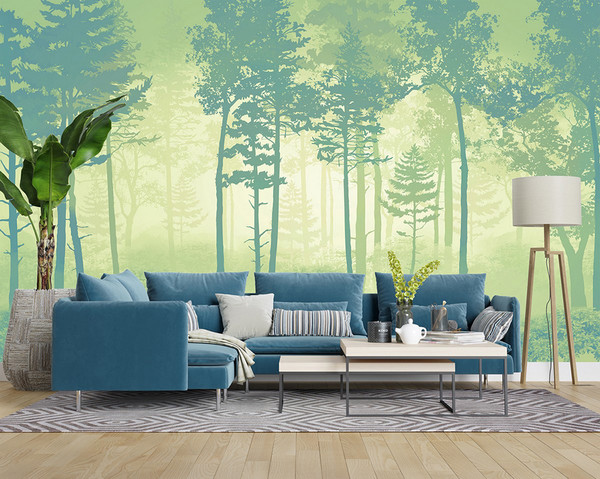 Изображение товара Фотообои листовые Citydecor Таинственный лес 11 (400x260см)