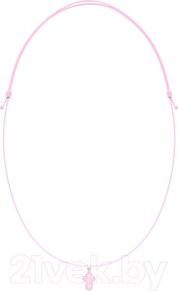 Изображение товара Крестик из серебра ZORKA 0520012.03.REL (со шнуром 55см)