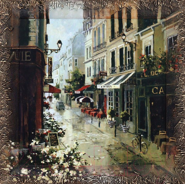 Изображение товара Картина Декарт Улицы после дождя-2 8Л3098 (в раме)