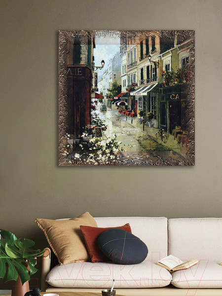 Изображение товара Картина Декарт Улицы после дождя-2 8Л3098 (в раме)