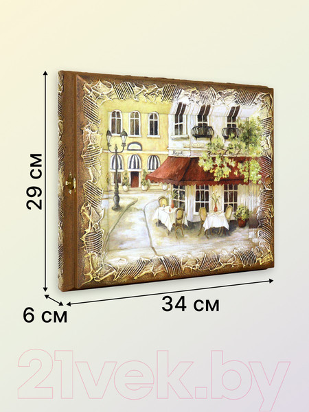 Изображение товара Ключница настенная Декарт Парижская улочка 8Л2182
