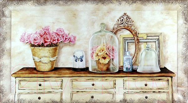 Изображение товара Картина Декарт Натюрморт в стиле прованс 8Л0875 (в раме)