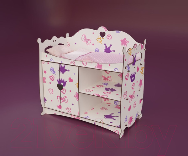 Изображение товара Набор аксессуаров для куклы Leader Toys Diamond Princess / 82419 (короны)