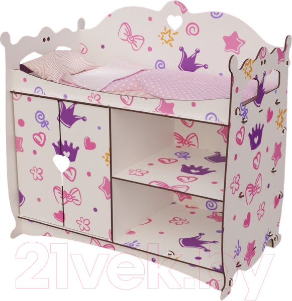 Изображение товара Набор аксессуаров для куклы Leader Toys Diamond Princess / 82419 (короны)