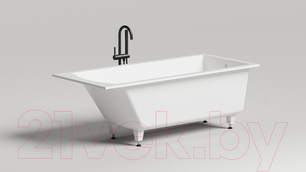 Изображение товара Ванна из искусственного камня Salini Cascata 170x75 / 104113M (S-Sense, матовый)