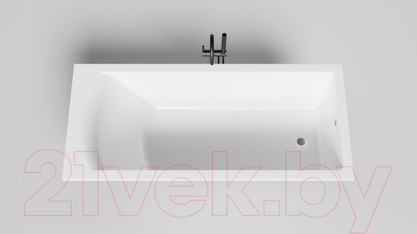 Изображение товара Ванна из искусственного камня Salini Cascata 180x80 / 104213M (S-Sense, матовый)
