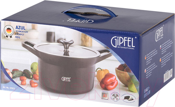 Изображение товара Кастрюля Gipfel Azul Black 51923