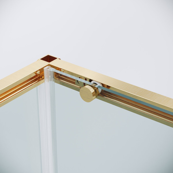 Изображение товара Душевой уголок Grossman Galaxy 100x70x195 / 120.K33.01.1070.32.00 (золото сатин/прозрачное стекло)