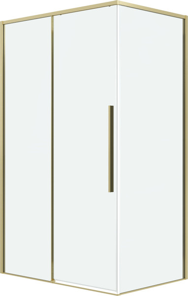Изображение товара Душевой уголок Grossman Galaxy 100x70x195 / 120.K33.01.1070.32.00 (золото сатин/прозрачное стекло)