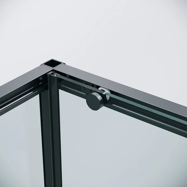 Изображение товара Душевой уголок Grossman Galaxy 100x90x195 / 120.K33.01.1090.21.00 (черный матовый/прозрачное стекло)