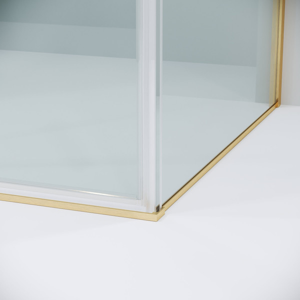 Изображение товара Душевой уголок Grossman Galaxy 100x80x195 / 120.K33.01.1080.32.00 (золото сатин/прозрачное стекло)
