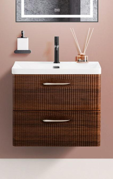 Изображение товара Тумба под умывальник BelBagno DUE-600-2C-SO-NOCE-P