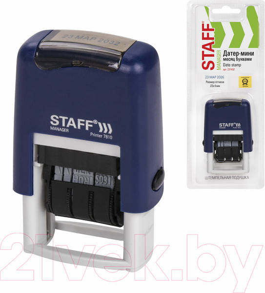 Изображение товара Датер Staff Printer 7810 Мини / 237432