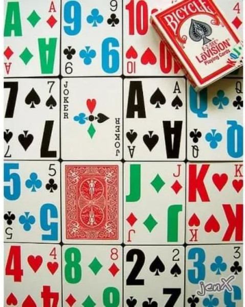 Изображение товара Игральные карты Bicycle Lovision Red / 1001017-r