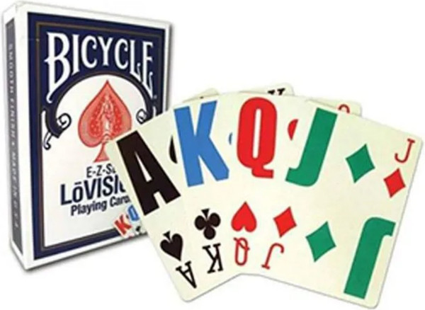 Изображение товара Игральные карты Bicycle Lovision Blue / 1001017-b