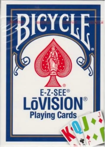 Изображение товара Игральные карты Bicycle Lovision Blue / 1001017-b