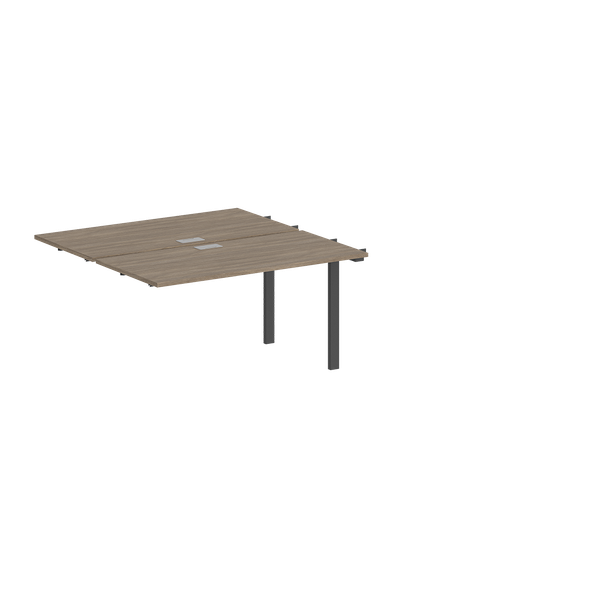 Изображение товара Комплект столов модульных Norden 280x123.8x75 / SG.212.OD.63.AN (антрацит/дуб темный)