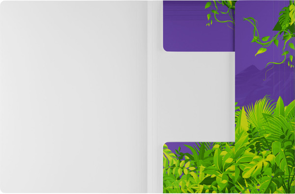 Изображение товара Папка для бумаг Berlingo Flower Art / FB4_A4S20