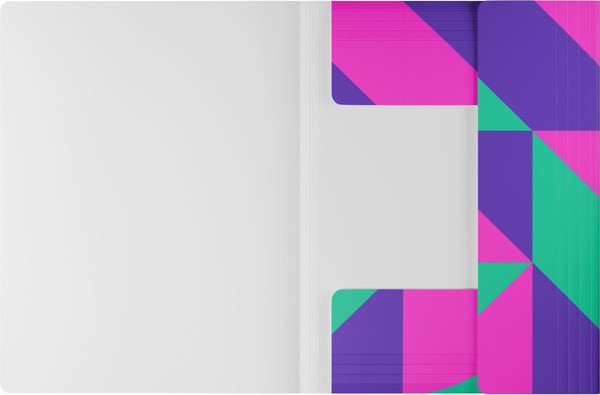 Изображение товара Папка для бумаг Berlingo Neonometry / FB4_A4S23