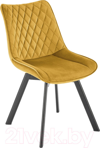 Изображение товара Стул Halmar K520 (горчичный/черный)