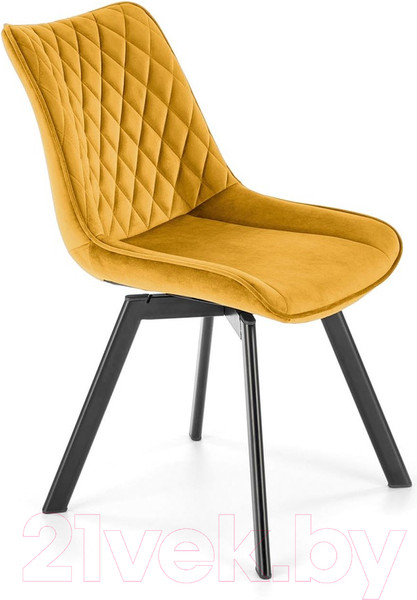 Изображение товара Стул Halmar K520 (горчичный/черный)