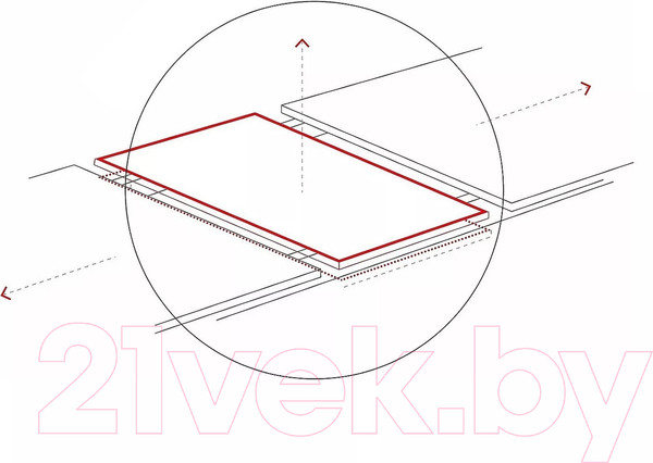 Изображение товара Обеденный стол Signal Bonucci Ceramic 200-250x98 (белый/орех)
