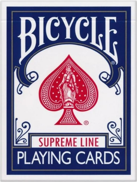 Изображение товара Игральные карты Bicycle Supreme Line Standard Index Blue / 1043334-b