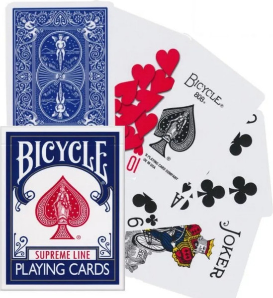 Изображение товара Игральные карты Bicycle Supreme Line Standard Index Blue / 1043334-b