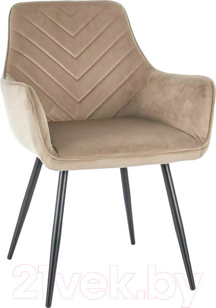 Изображение товара Стул Signal Fig (Velvet Bluvel 28 бежевый/черный)