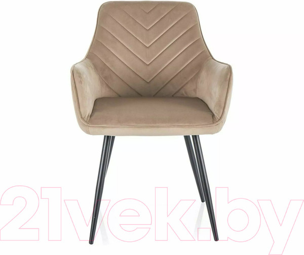 Изображение товара Стул Signal Fig (Velvet Bluvel 28 бежевый/черный)