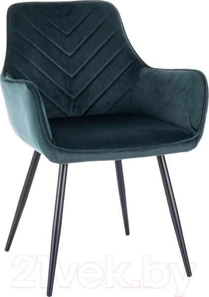 Изображение товара Стул Signal Fig (Velvet Bluvel 78 зеленый/черный)