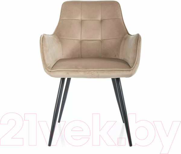 Изображение товара Стул Signal Lemon (Velvet Bluvel 28 бежевый/черный)