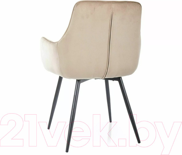 Изображение товара Стул Signal Lemon (Velvet Bluvel 28 бежевый/черный)