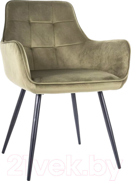 Изображение товара Стул Signal Lemon (Velvet Bluvel 77 оливковый/черный)