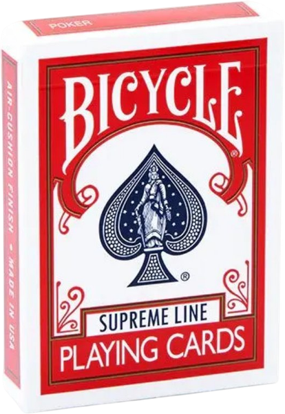 Изображение товара Игральные карты Bicycle Supreme Line Standard Index Red / 1043334-r