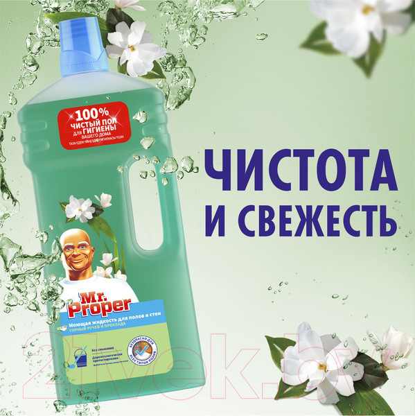 Изображение товара Чистящее средство для пола Mr.Proper Горный ручей и прохлада (1.5л)