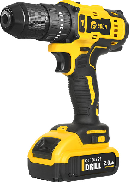 Изображение товара Аккумуляторная дрель-шуруповерт Edon AD-12
