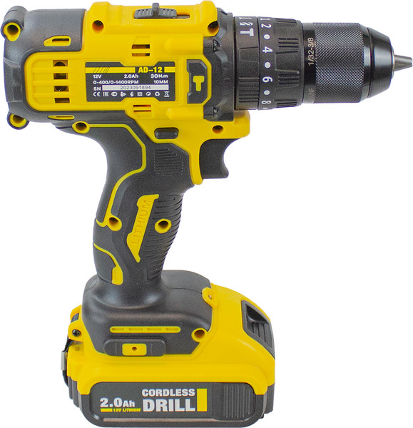 Изображение товара Аккумуляторная дрель-шуруповерт Edon AD-12