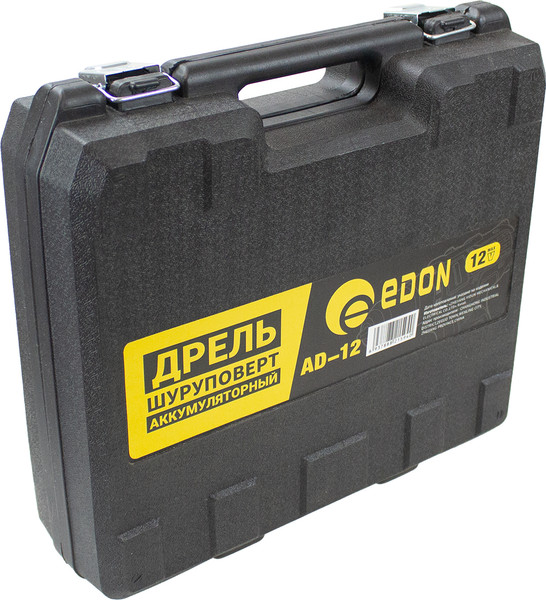 Изображение товара Аккумуляторная дрель-шуруповерт Edon AD-12