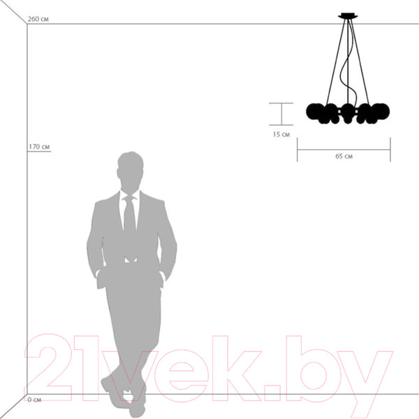 Изображение товара Люстра Lightstar Sferetta 801124
