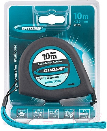 Изображение товара Рулетка Gross 31105 (10м)