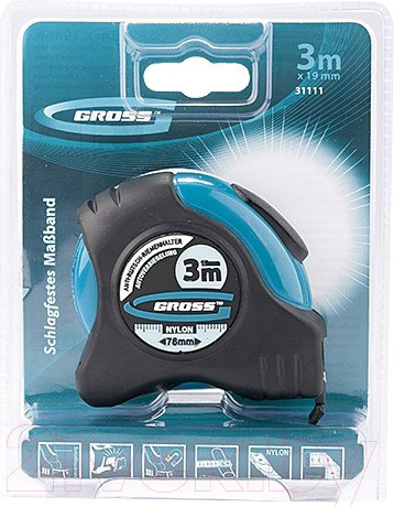 Изображение товара Рулетка Gross 31111 (3м)