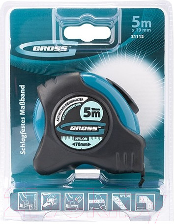 Изображение товара Рулетка Gross 31112 (5м)
