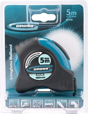 Изображение товара Рулетка Gross 31113 (5м)