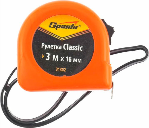 Изображение товара Рулетка Sparta 31302 (3м)