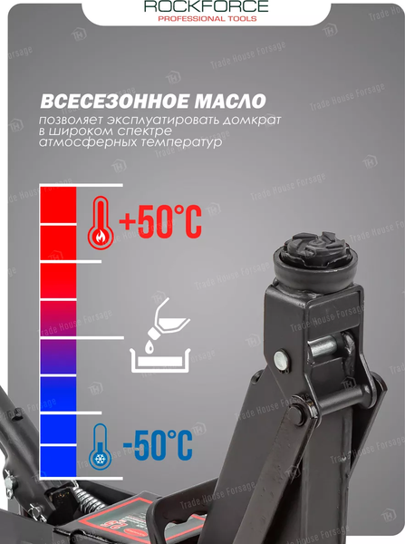 Изображение товара Подкатной домкрат RockForce RF-TH22501 (48274)