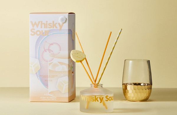 Изображение товара Аромадиффузор Miniso Reed Diffuser. Whiskey Sour 5842 (100мл)