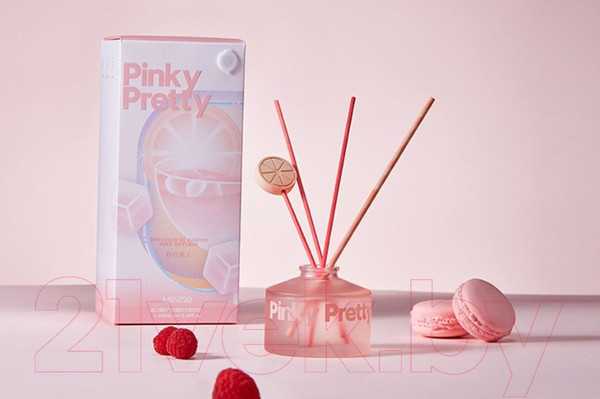 Изображение товара Аромадиффузор Miniso Reed Diffuser. Pinky Pretty 5866 (100мл)