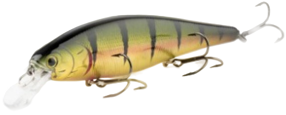 Изображение товара Воблер Lucky Craft Pointer 128 SP Aurora Gold Northern Perch PT128SP-884AGNPC 